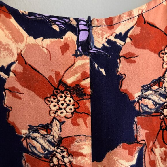 Aritzia Babaton WIELAND BLOUSE STARBOARD/GOLD size medium - Picture 3 of 7